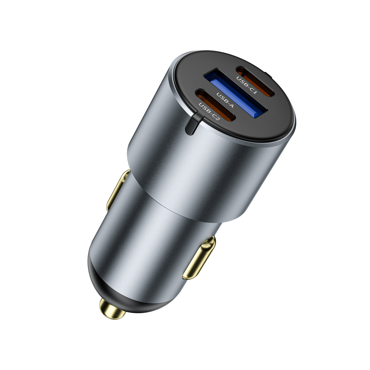 Cargador de Auto WiWU Nano Pro WI-CC032 Gray