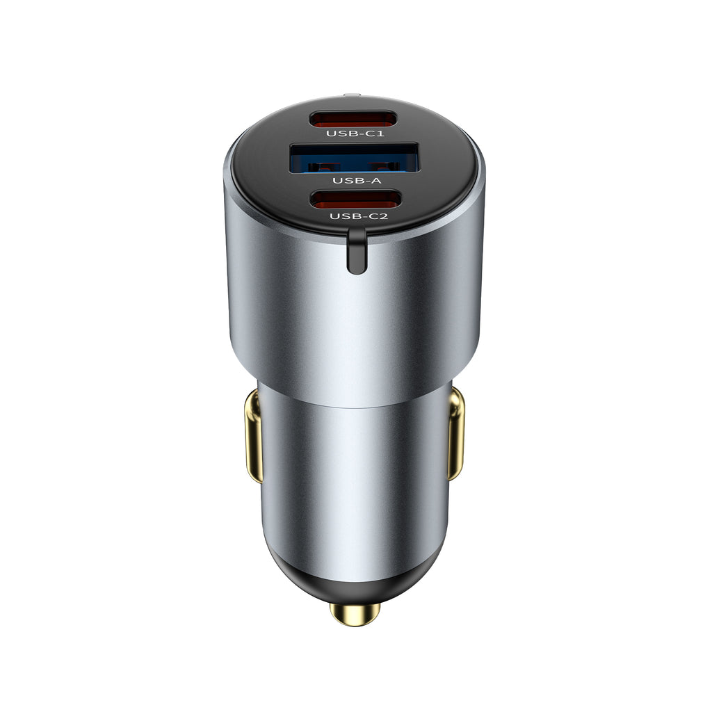 Cargador de Auto WiWU Nano Pro WI-CC032 Gray