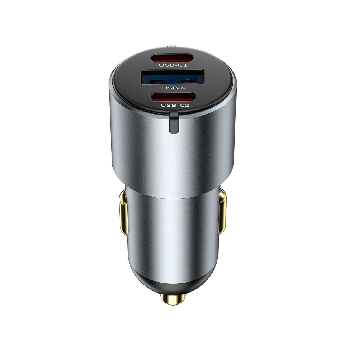 Cargador de Auto WiWU Nano Pro WI-CC032 Gray