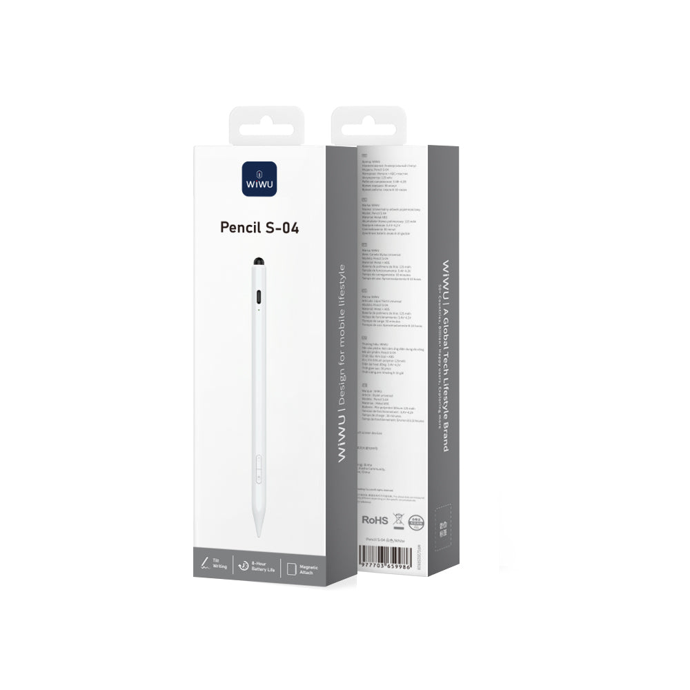 Lápiz Óptico WiWU Pencil S-04 White