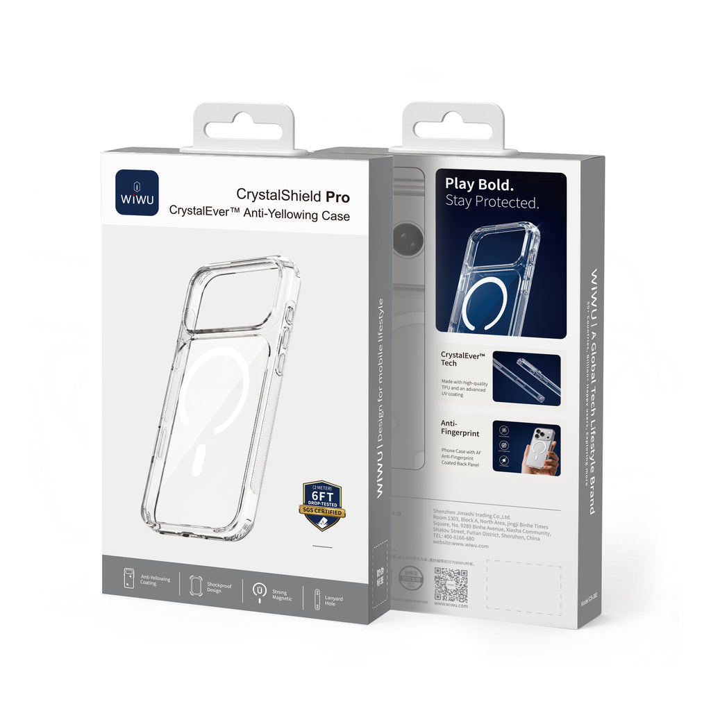 Case WIWU CrystalShield Pro CS-202 Anti-Yellowing Clear