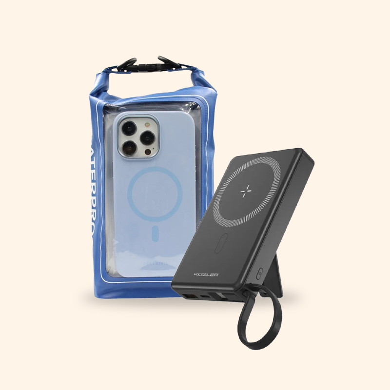 POWER BANK KUZLER + BOLSA DE AGUA