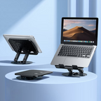 SOPORTE DE LAPTOP GIRATORIO CON BASE DE METAL - HD14