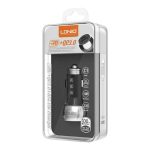 CARGADOR DE AUTO LDNIO C1 QC3.0 + CABLE LIGHTNING